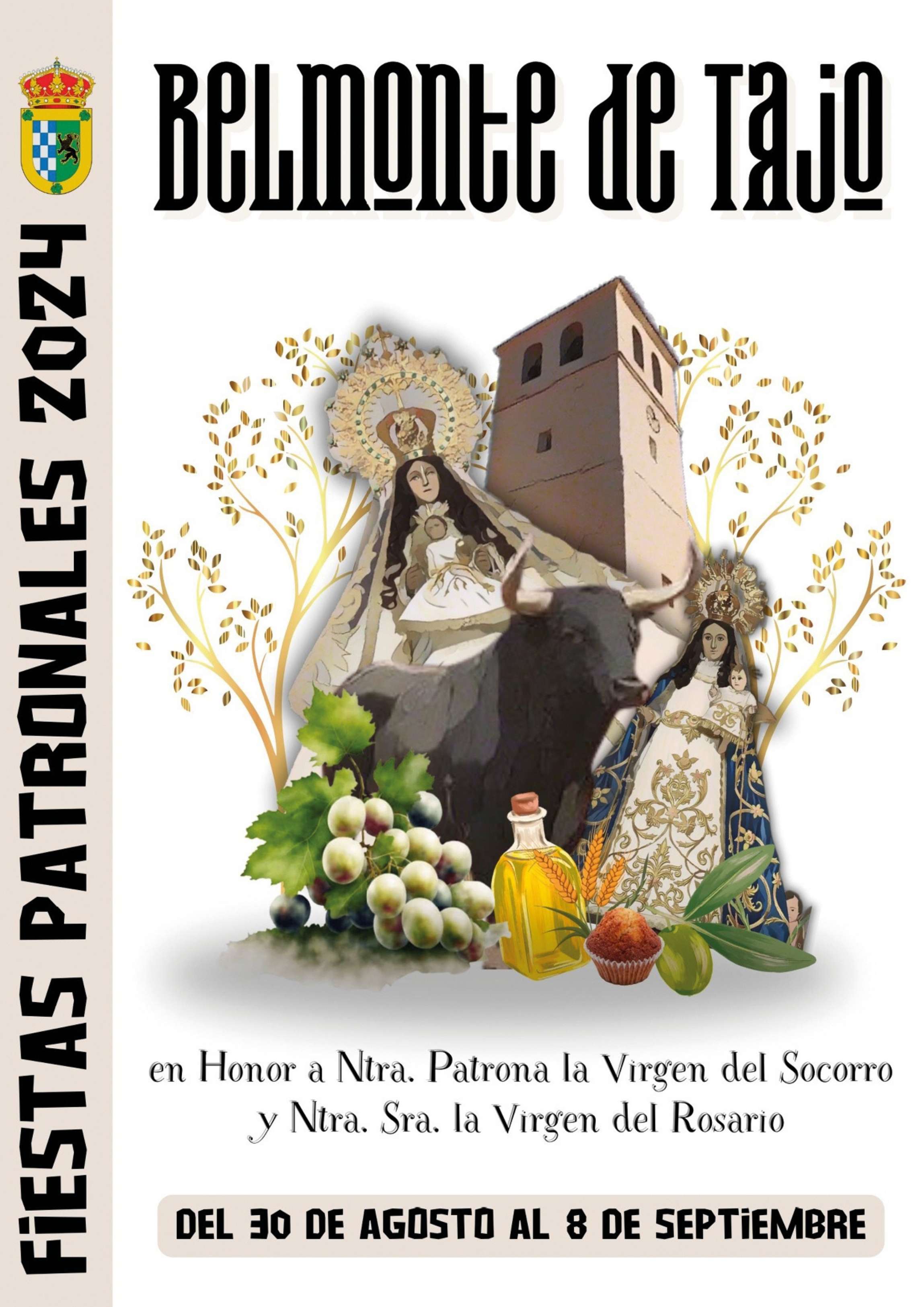 Fiestas patronales en honor a Nuestra Señora del Socorro 2024 Belmonte de Tajo